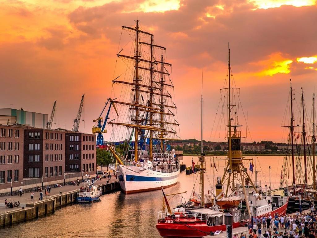 Hafenspitze App 12 Wismar Exterior foto